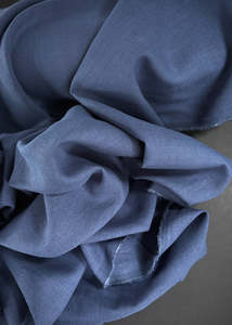 Laundered Hemp - Dark Blue