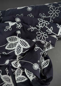 Clementine - Embroidered Cotton Lawn