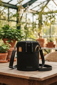 Canvas Saturn Project Bag: Black