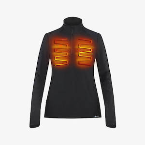 Winter Motorcycle Gear: Women’s Nomad 2.0 Heated Midlayer Shirt with HeatSync™