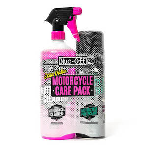 Motorcycle Cleaning: Motorcycle Care Duo Kit