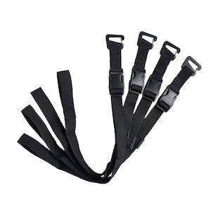 Quick-Release Buckle Tie-Down Straps