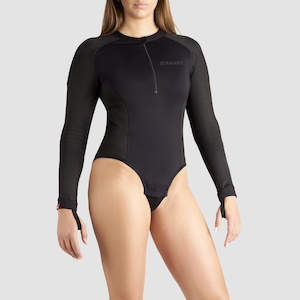 Pando Moto Shell WW Black 02 – Armoured Motorcycle Baselayer Bodysuit