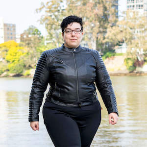 Leather Jackets: Wild & Free Perforated Leather Jacket