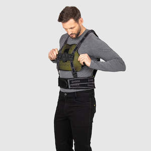 Knox Men's Micro-Lock Chest Armour for Back Protector