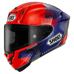 Street Commuting Motorcycle Gear: Shoei X-SPR Pro Helmet - Marquez8 TC-1