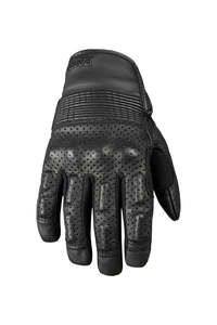 Onyx Black 02 Leather Gloves