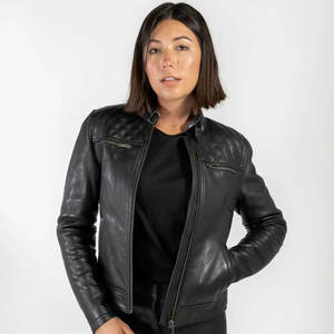 Isla AAA Womens Leather Motorcycle Jacket - FINAL SALE