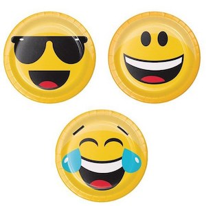 Emojion Luncheon Plates