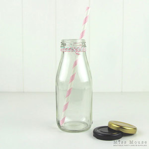 Products: Mini Glass Milk Bottles
