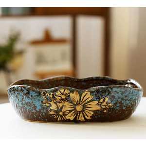 Large Size Pot: GLAZED CERAMIC POTS/PLANTERS