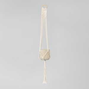Macrame Plant Hanger: Macrame Plant Hanger - G