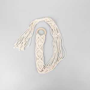 Macrame Plant Hanger - F