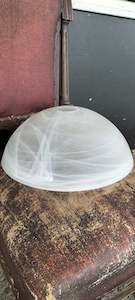 1980s Lighting: Marble Style Shade.  MSS