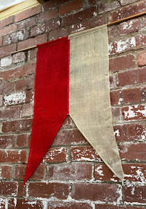 Large Vintage Swallow Tail Flag