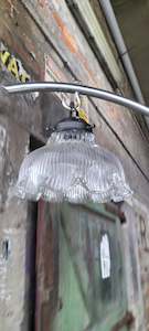 Pre 1925s: Clear Glass Holophane     CG5