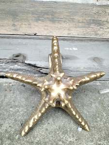 Brass Starfish Door Knocker SF96
