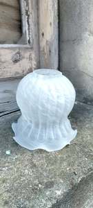 Replacement Shades: Mottled White Shade     WMS