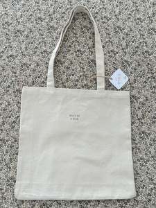 Hand Stamped Tote Bag