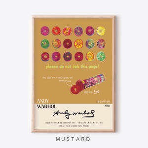 Art Prints: Lifesavers (Mustard) | Andy Warhol | Art Print