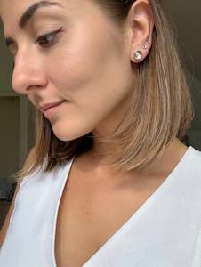 Earrings: Clear Quartz Earrings Set