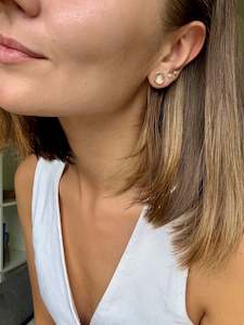 Earrings: Rose Quartz Earrings Set