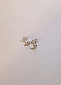 Iskra Studs - Clear Quartz
