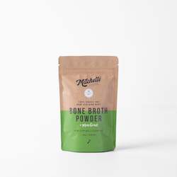 Frontpage: Bone Broth Powder infused with Man Grind / Pepper & Me Collab