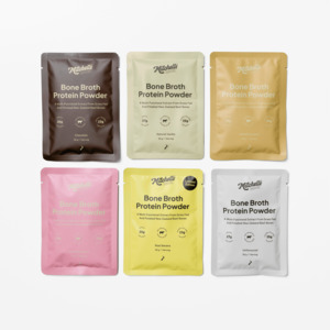Bone Broth Protein Powder | Mixed Single 3-Pack
