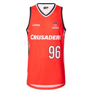 Super Rugby Supporters Gear: Crusaders Mens Basketball Singlet