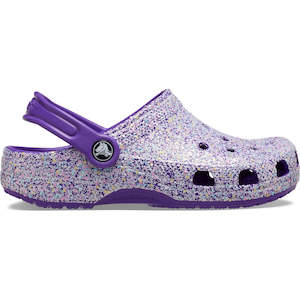 Crocs: Classic Glitter Clog Kids