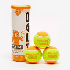 Head: Head T.I.P Children 8-9Tennis Ball (Orange)