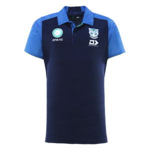 Mens Clothing: 2026 NZ Warriors Mens Media Polo