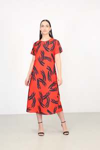 Ngāwari – Manaaki Print Dress