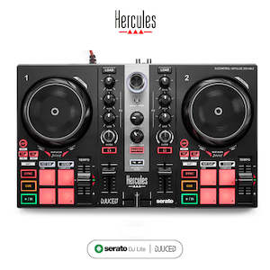 DJ Equipment: Hercules DJ Control INPULSE 200 MK2 | 2-Channel DJ Controller for Serato DJ Lite