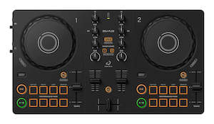 DJ Equipment: AlphaTheta DDJ-FLX2 Compact 2-Channel Beginner DJ Controller DEC. PRE-ORDER