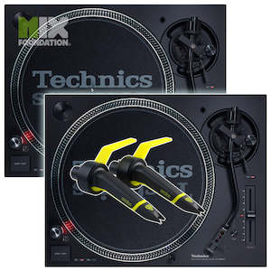 Technics SL-1210MK7 Direct Drive DJ Turntable (PAIR) with Ortofon Concorde Club &hellip;