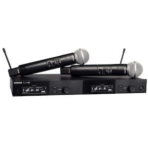 Sale Live Sound Pa: Shure SLXD24D-SM58 Dual Digital Handheld Wireless SM58 Mic System | NZ AUTHORISED