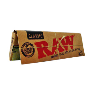 Products: Raw 1 1/4 Classic Rolling Papers 50 Pce - Mixology Dry Herb