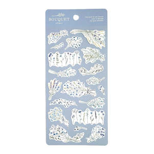 Stickers: Bouquet Sticker - Blue