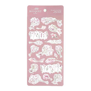 Stickers: Bouquet Sticker - Pink