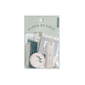 Stickers: Paper Bundle - Green