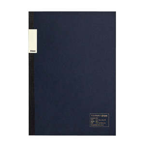 All Memo Pads: Kleid Navy Notebook - A5 | 2mm Grid