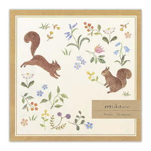 Michikusa Memo Pad - Squirrel
