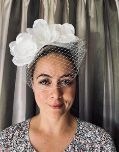 SOLD/Little White Stunner – MJ Hatz