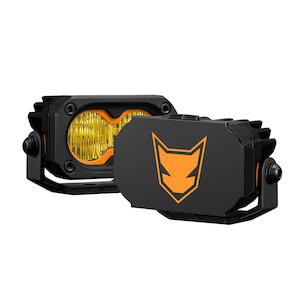 LIGHTFOX Pair 3inch Cygnus-2 Osram LED Pod Lights 1Lux@280m 2,026LM - MJs Tradin&hellip;