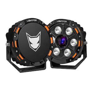 Lightfox 7inch LED Driving Light 1 Lux @ 2,226m IP68 11,285 Lumen - MJs Trading &hellip;
