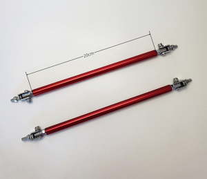 Front Lip Holding Rod Support Bar 200mm 2pcs - Red - MJs Trading NZ- One-Stop fo&hellip;