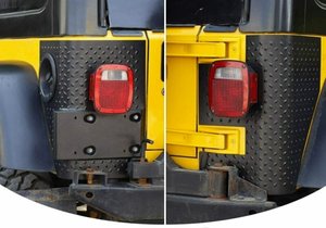 Tail Lights Corner Cover Guards for Jeep Wrangler TJ 1997-2006 - MJs Trading NZ-&hellip;