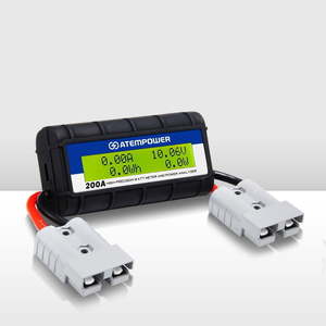 ATEM POWER 200 AMP Digital Volt Watt Meter Caravan Camping Solar 12V 4x4 - MJs T&hellip;